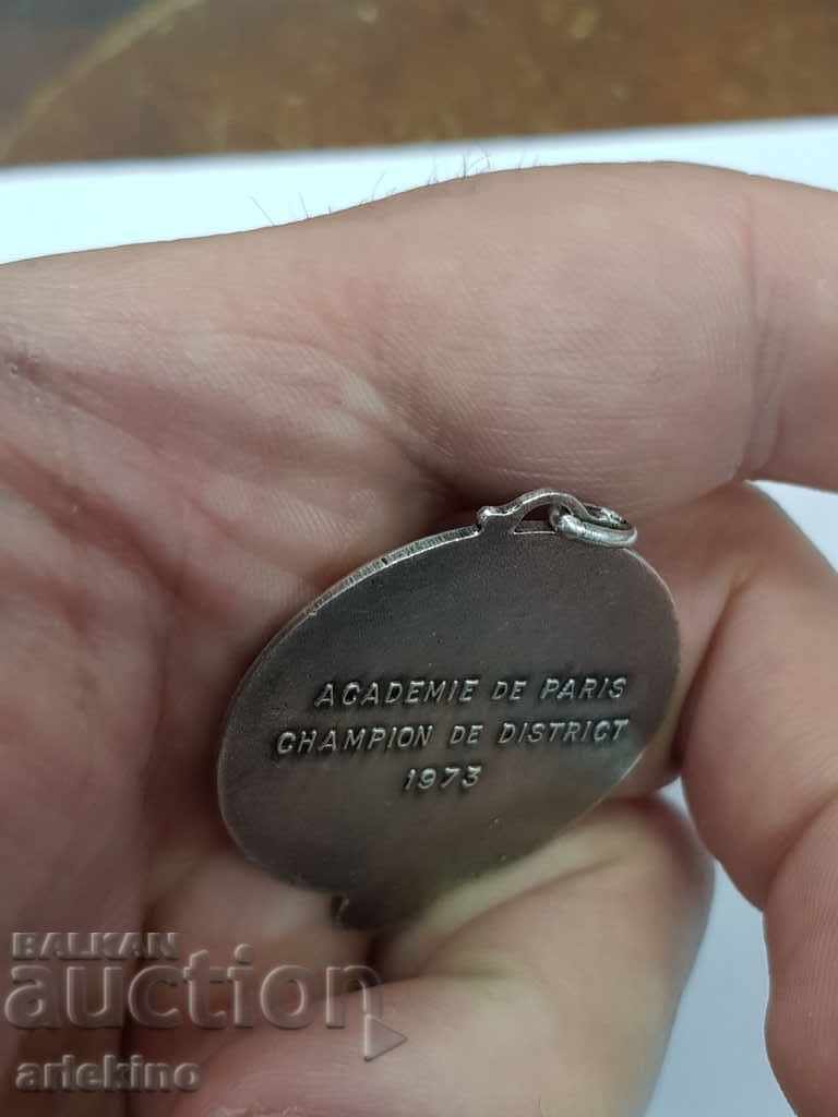 Delivery of Collectible French Olympic Medal 1973 Delivery of Collectible French Olympic Medal 1973