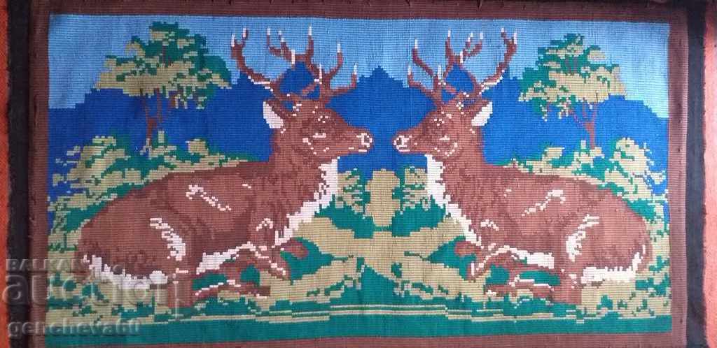 Huge "Deer" caviar, rich hand embroidery Huge "Deer" caviar, rich hand embroidery