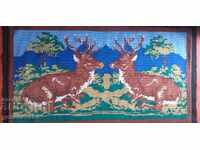 Огромен кавьор,,Елени"богата ръчна бродерия