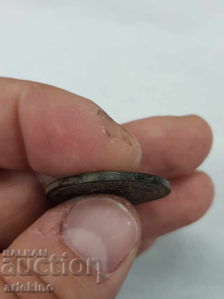 Аукцион Топ качество на българска монета 10 стотинки 1881г.