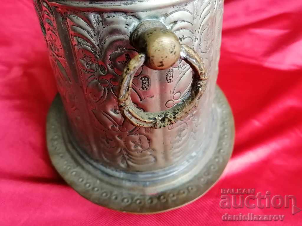 Delivery of Old Forged Large OTTOMAN BOX, TUGRA Delivery of Old Forged Large OTTOMAN BOX, TUGRA