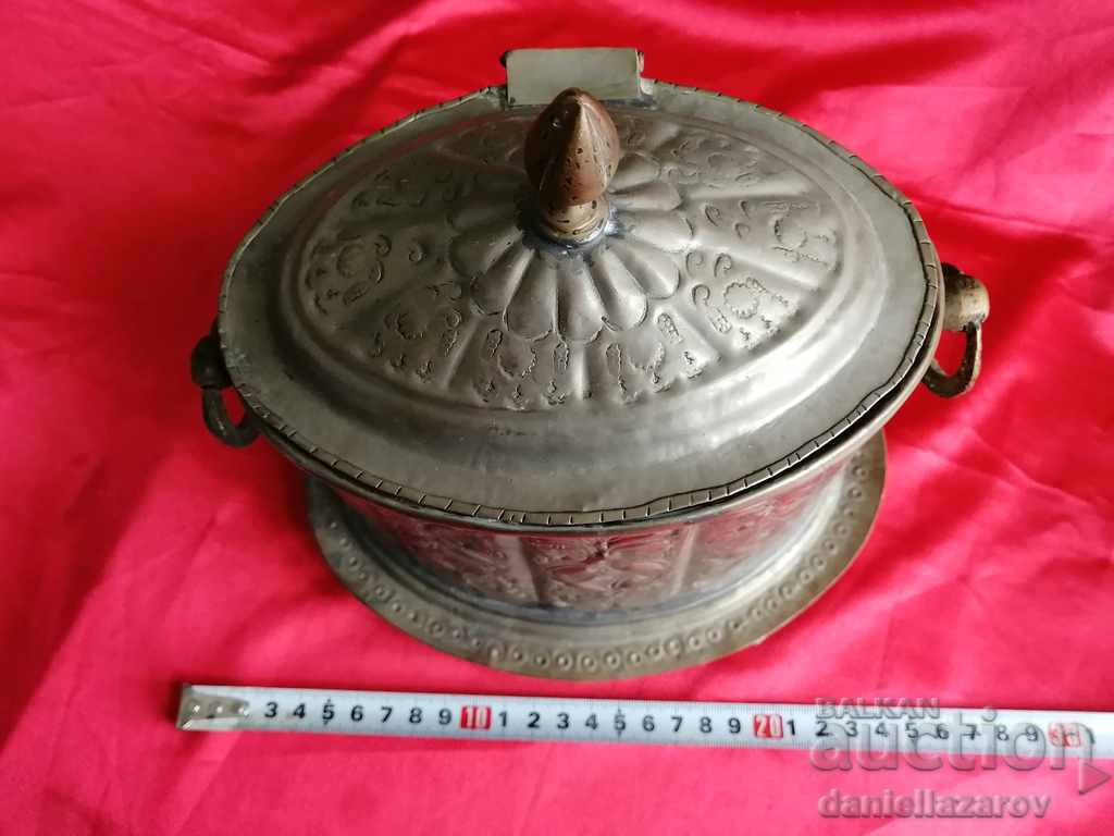 Old Forged Large OTTOMAN BOX, TUGRA - 6 Old Forged Large OTTOMAN BOX, TUGRA - 6