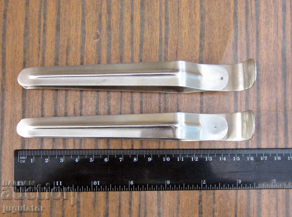 set of old photographic clips, unused, in box - 6 set of old photographic clips, unused, in box - 6