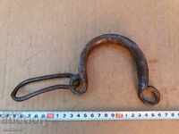 OLD FORGED BEECH, PRANG, HANDCUFFS