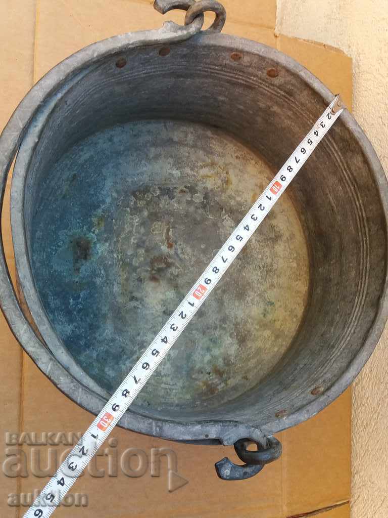 REVIVAL FORGED MENCH, COPPER, BOILER - 12 LITERS EXCELLENT - 5 REVIVAL FORGED MENCH, COPPER, BOILER - 12 LITERS EXCELLENT - 5