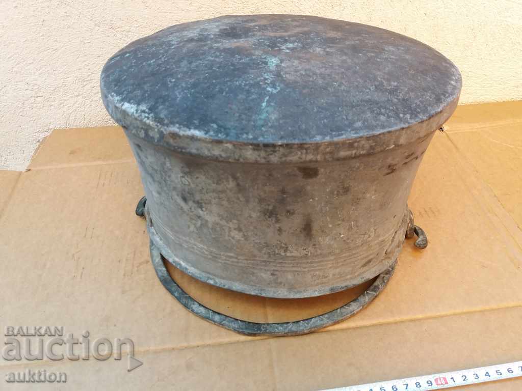 REVIVAL FORGED MENCH, COPPER, BOILER - 12 LITERS EXCELLENT - 7 REVIVAL FORGED MENCH, COPPER, BOILER - 12 LITERS EXCELLENT - 7