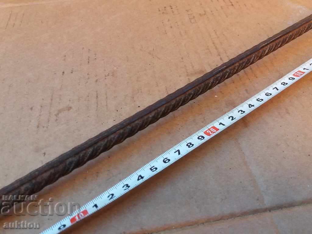 Auction FORGED SAJER, DILAF FOR FIREPLACE - SOLID IRON Auction FORGED SAJER, DILAF FOR FIREPLACE - SOLID IRON