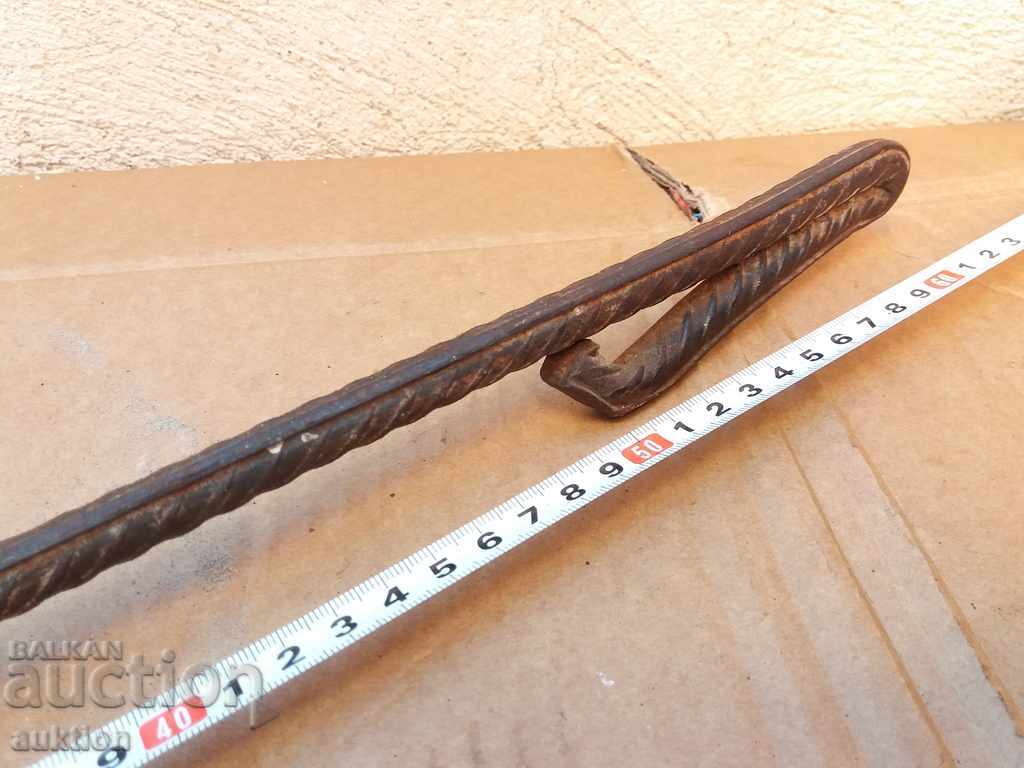 FORGED SAJER, DILAF FOR FIREPLACE - SOLID IRON - 5 FORGED SAJER, DILAF FOR FIREPLACE - SOLID IRON - 5