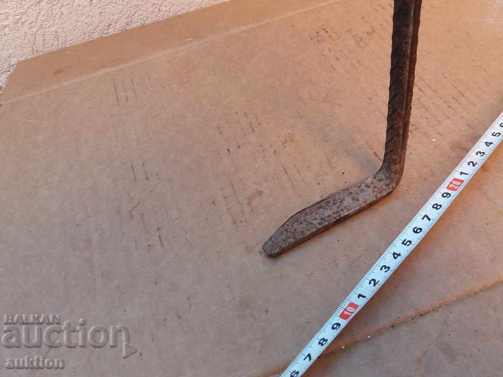 FORGED SAJER, DILAF FOR FIREPLACE - SOLID IRON - 7 FORGED SAJER, DILAF FOR FIREPLACE - SOLID IRON - 7