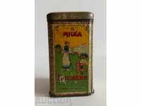 100-YEAR-OLD METAL BOX COCOA SUCHARD MILKA SUSHARD MILKA