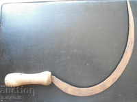 Old wrought sickle, marking