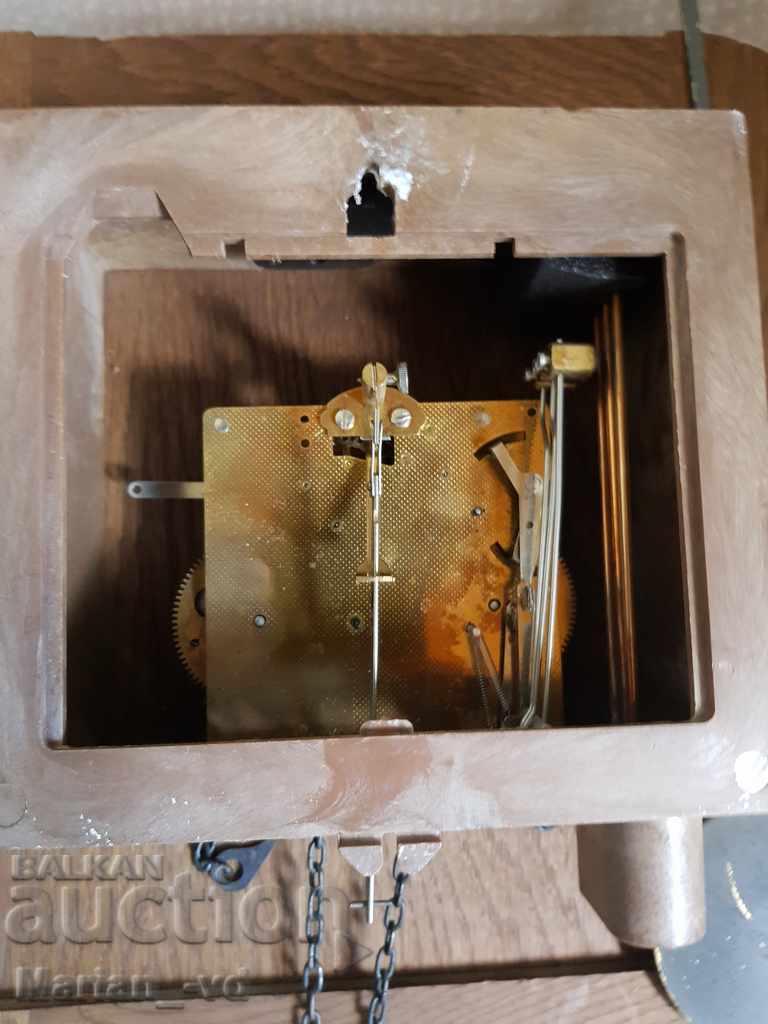 Delivery of Old German mechanical wall clock Delivery of Old German mechanical wall clock