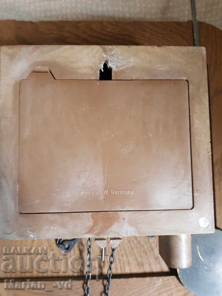 Old German mechanical wall clock - 5 Old German mechanical wall clock - 5