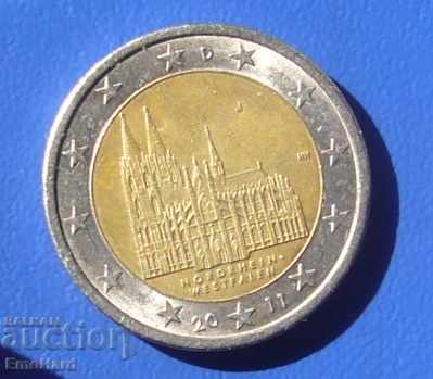 Γερμανία 2 ευρώ 2011 - Βόρεια Ρηνανία-Βεστφαλία με τιμή 6.00 BGN | € 3.07 Γερμανία 2 ευρώ 2011 - Βόρεια Ρηνανία-Βεστφαλία με τιμή 6.00 BGN | € 3.07