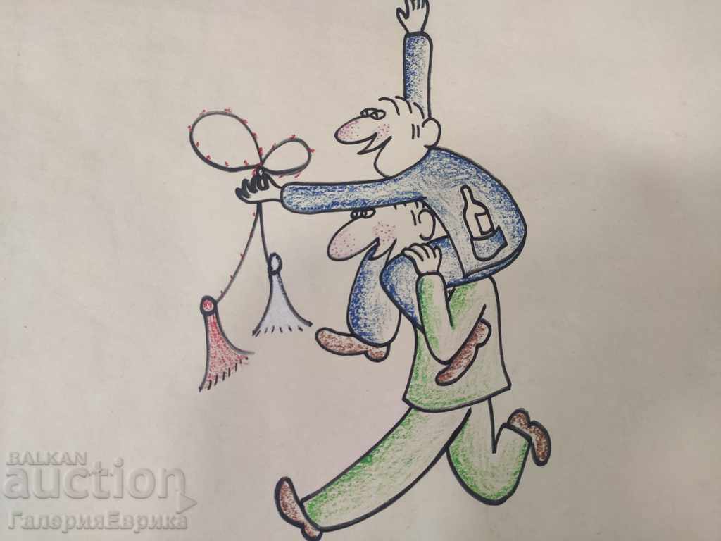 Auction "Speechless" cartoon Auction "Speechless" cartoon