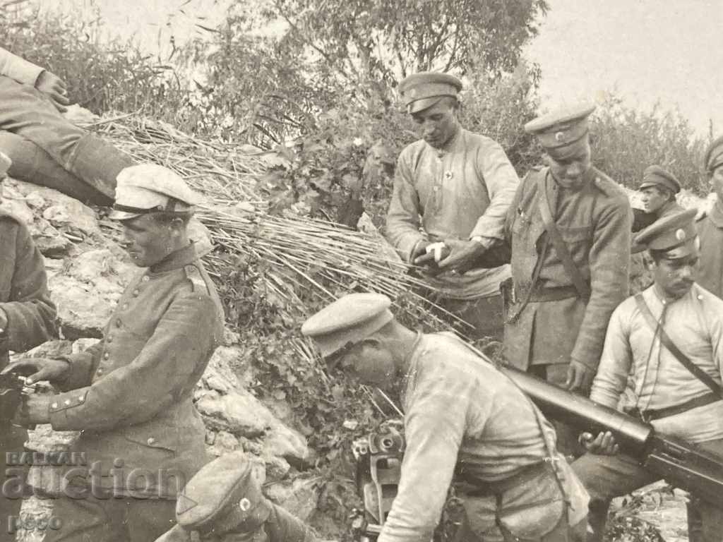 Delivery of Romanian Front 1917 Preparation of machine guns for the position Delivery of Romanian Front 1917 Preparation of machine guns for the position
