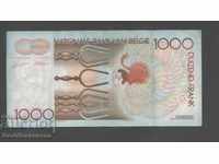 BELGIUM 1000 Francs 1980 - 96 Pick144 Ref 1166