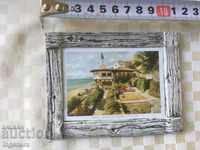 PICTURE PHOTO REPRODUCTION IMPRINT PLASTER FRAME