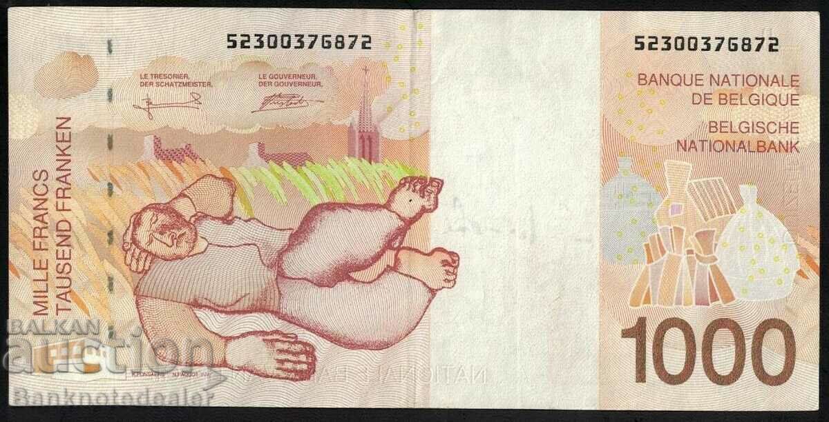 Delivery of Belgium 1000 Francs 1995-2001 Pick 150 Ref 6872 Delivery of Belgium 1000 Francs 1995-2001 Pick 150 Ref 6872