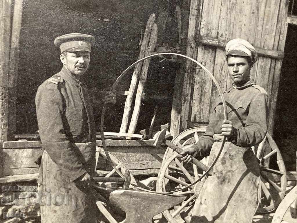 Delivery of Masters of Carts Military Front First World War Delivery of Masters of Carts Military Front First World War