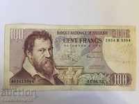 Βέλγιο 100 φράγκα 1972 Επιλογή 134a Ref 3394