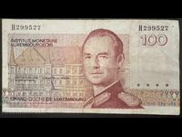 Λουξεμβούργο 100 Φράγκα 1993 Pick 58 Ref 9527