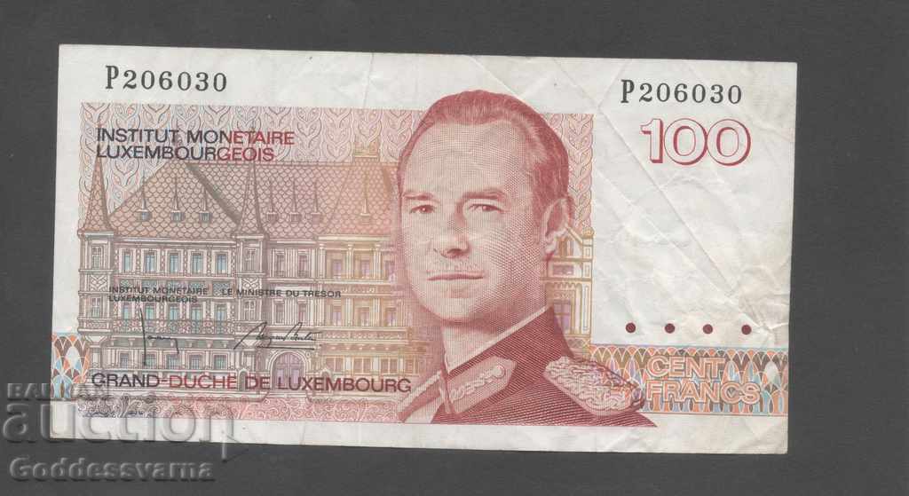 Luxembourg 100 Francs 1993 Pick 58 Ref 6030
