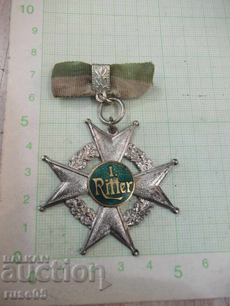 Медал "I.RITTER"