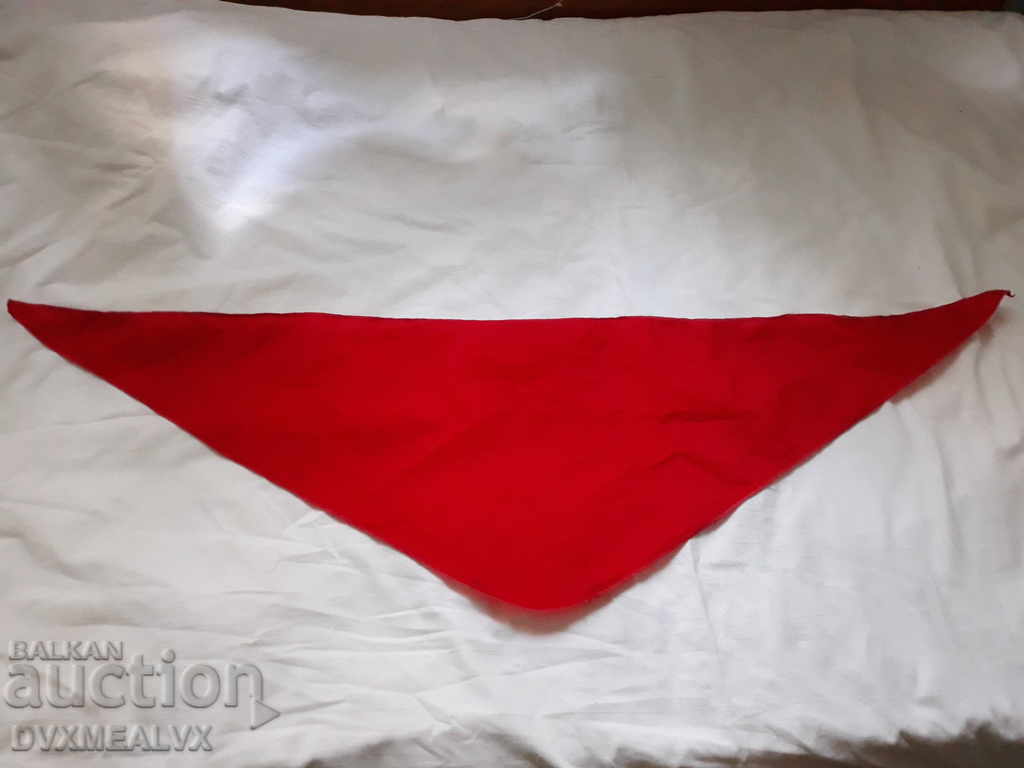 Lot of red pioneer ties 3 pcs. with price 25.00 BGN | € 12.78 Lot of red pioneer ties 3 pcs. with price 25.00 BGN | € 12.78