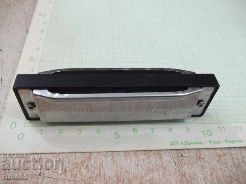 Delivery of Accordion "HOWLIN 'HARP BLUES HARMONICA by Stagg" working