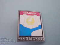 badges - cities Russia - Omsk