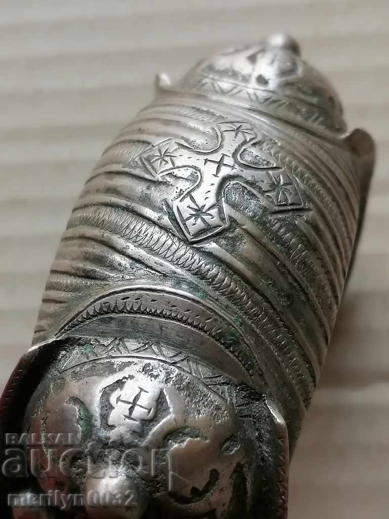 Renaissance silver bracelet slingshot silver jewelry jewelry