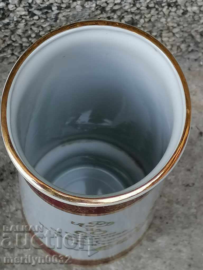 Jubilee vase porcelain NRB 70s, hand painted - 5 Jubilee vase porcelain NRB 70s, hand painted - 5