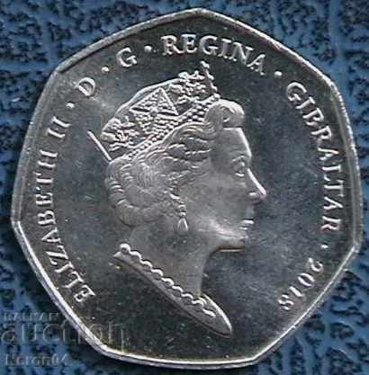 50 pence 2018, Gibraltar with price 29.99 BGN | € 15.33 50 pence 2018, Gibraltar with price 29.99 BGN | € 15.33