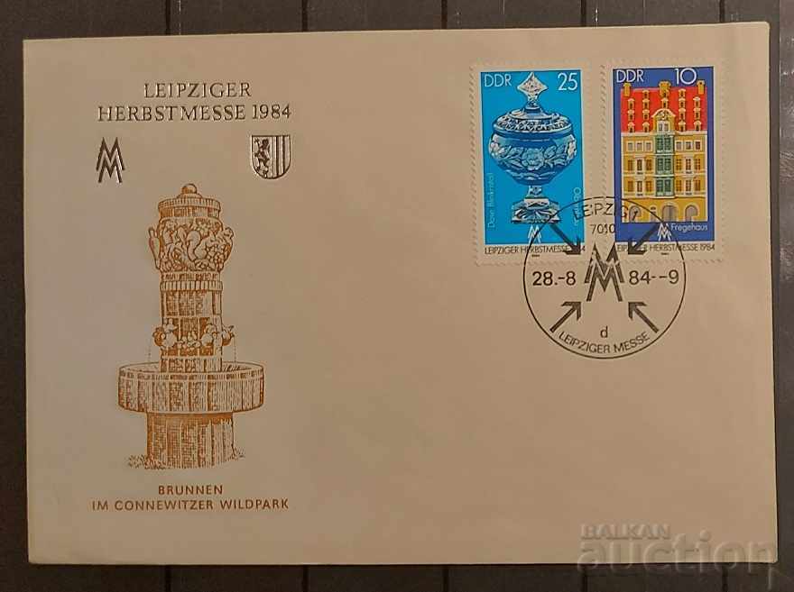 Germany / GDR 1984 Envelope / FDC Leipzig