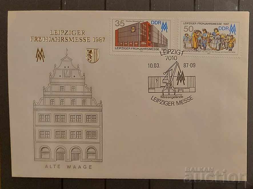 Germany / GDR 1987 Postal envelope / FDC Leipzig