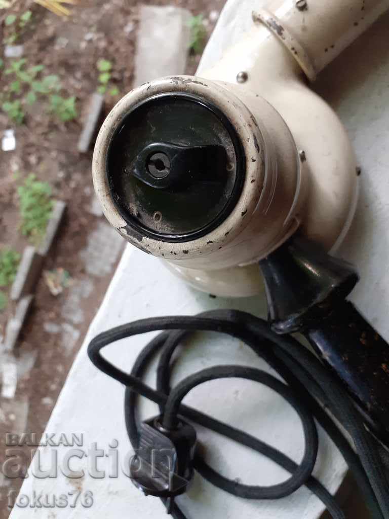 Auction  Unique find old German hair dryer DVE antique