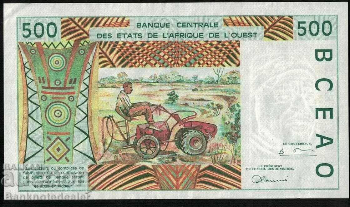 Δυτική Αφρική States Senegal 500 Francs 1997 Επιλογή 110ah με τιμή 14.00 BGN | € 7.16 Δυτική Αφρική States Senegal 500 Francs 1997 Επιλογή 110ah με τιμή 14.00 BGN | € 7.16