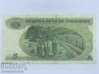 Zimbabwe 5 Dollars 1983 Pick 2c ref 7383