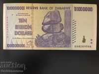 Zimbabwe 10 Billion Dollars 2008 Pick 85