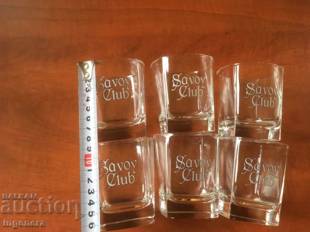 GLASS GLASSES COMPANY NEW GLASS FOR ALCOHOL-6 BR-№2