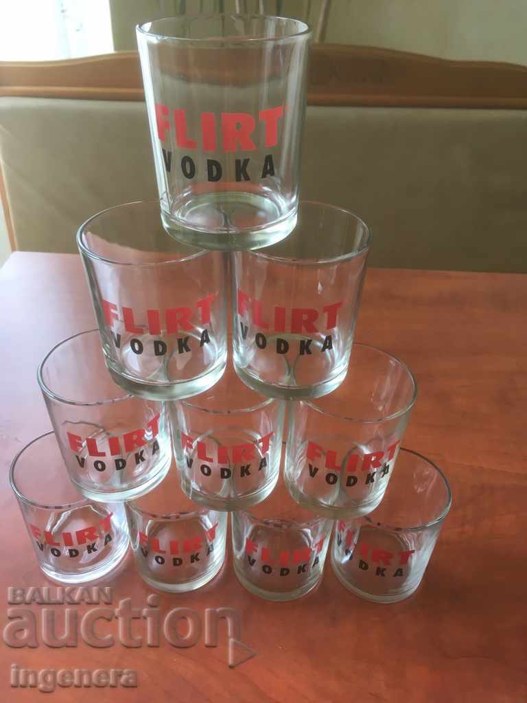 CUP OF ADVERTISING COMPANY FOR ALCOHOL -10 PCS