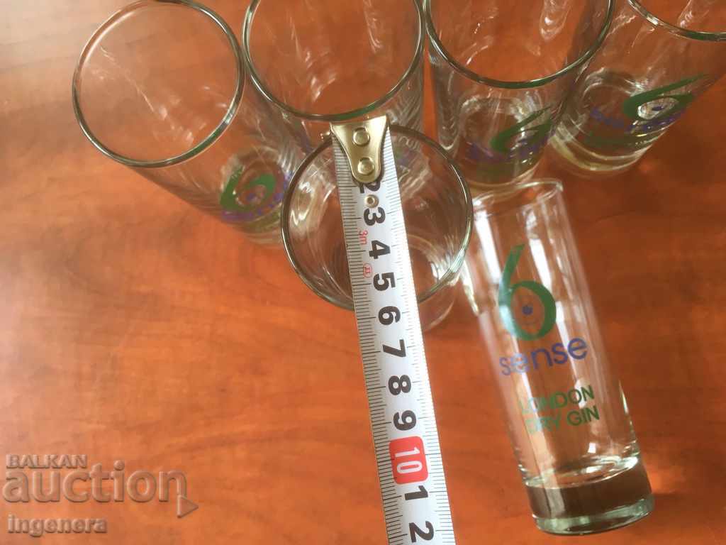 Delivery of GLASSES GLASS FOR GIN GLASS COMPANY SIGN-6 PCS №2 Delivery of GLASSES GLASS FOR GIN GLASS COMPANY SIGN-6 PCS №2