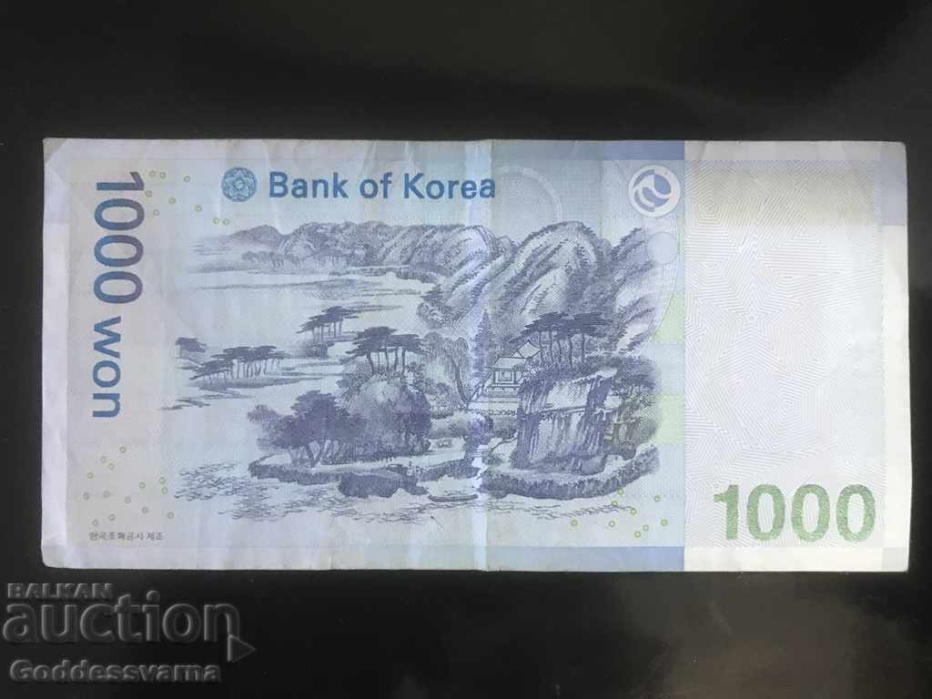 Korea 1000 won 2006 Pick 34 Unc Ref 4213 with price 3.00 BGN | € 1.53