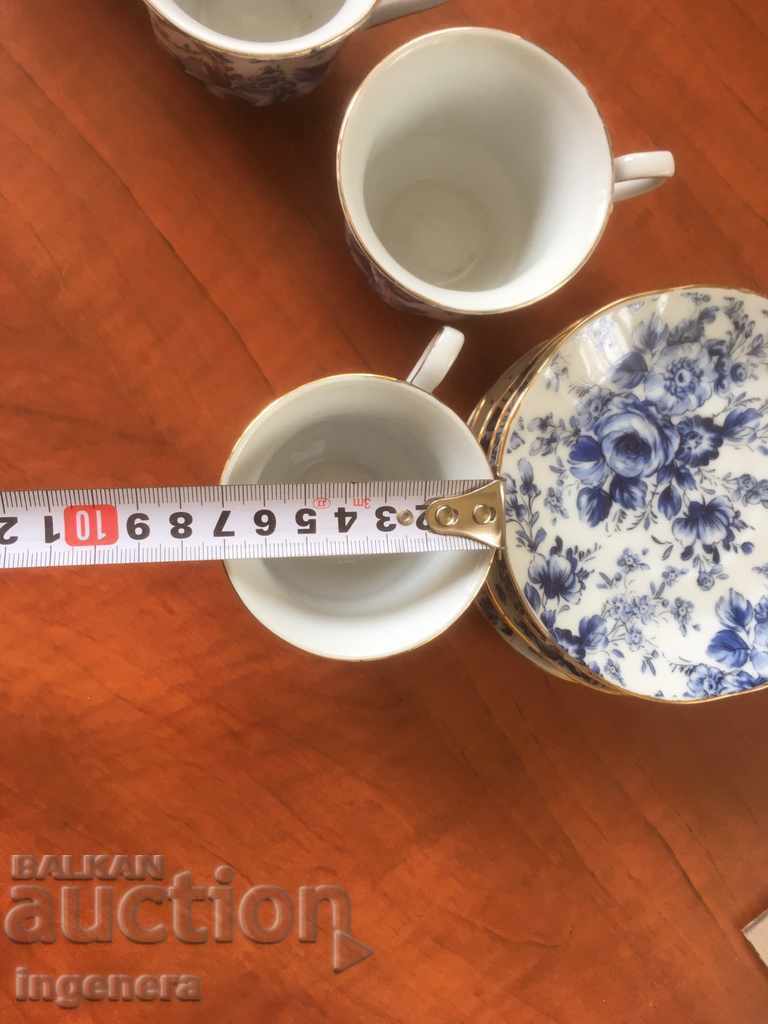 Delivery of PORCELAIN GERMANY FOR COFFEE-2 CUPS AND 4 PLATES Delivery of PORCELAIN GERMANY FOR COFFEE-2 CUPS AND 4 PLATES