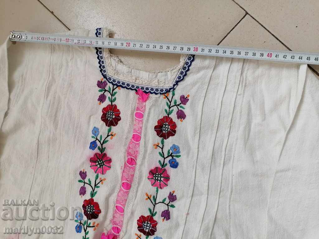 Old women's shirt hand embroidery chenar chaise costume sukman - 7 Old women's shirt hand embroidery chenar chaise costume sukman - 7