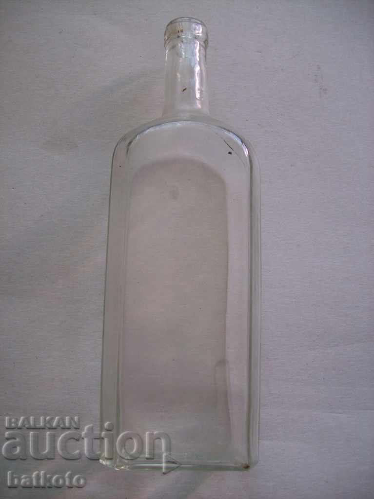 Old octagonal bottle from before 09.09.1944