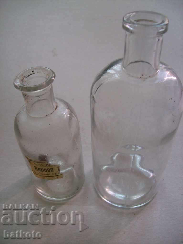 Sticle vechi de medicamente înainte de 09.09.1944