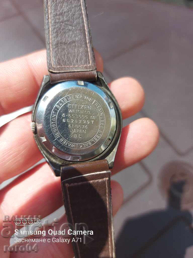 Auction CITIZEN - AUTOMATIC - 21 j. - JAPAN 6501 Auction CITIZEN - AUTOMATIC - 21 j. - JAPAN 6501