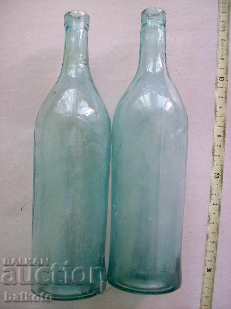 Παλιά μπουκάλια με σημάδια στο λαιμό πριν από τις 09.09.1944
